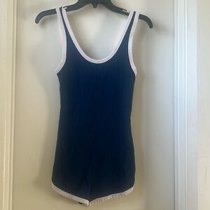 Zara Navy Blue Romper